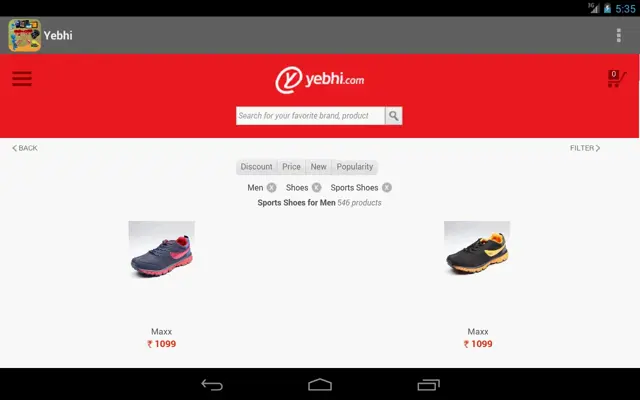 Online Shopping and Classifieds android App screenshot 1